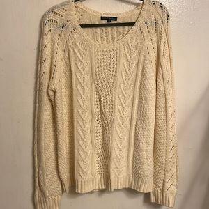 Beautiful cream color sweater